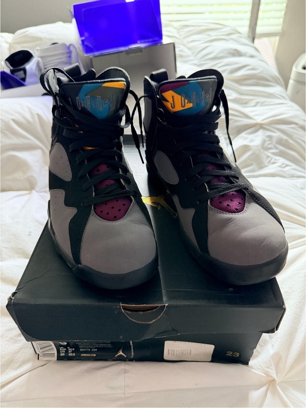 Air Jordan 7 Retro Bordeaux 2015 Men’s 9 Women’s 10.5 OG Box